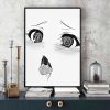 A Ahegao Manga Girl Vintage Posters Sticky Decoracion Painting Wall Art White Kraft Paper Home Decor 9 - Anime Posters Shop