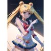 Anime Cute S Sailor Girl M Moon Poster Paper Print Home Living Room Bedroom Entrance Bar 18 - Anime Posters Shop