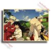 Anime Inuyasha Poster Kraft Paper Posters Vintage Home Room Bar Cafe Decor Aesthetic Art Wall Painting 26 - Anime Posters Shop