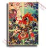 Anime Posters Tengen Toppa Gurren Lagann Printed Wall Poster Vintage Kraft Paper Home Living Room Wall 1 - Anime Posters Shop