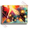 Anime Posters Tengen Toppa Gurren Lagann Printed Wall Poster Vintage Kraft Paper Home Living Room Wall 26 - Anime Posters Shop