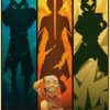 Anime The Last Airbender Avatar Series Retro Canvas Painting Poster Aesthetic HD Print Wall Art Pictures 13 - Anime Posters Shop