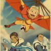 Anime The Last Airbender Avatar Series Retro Canvas Painting Poster Aesthetic HD Print Wall Art Pictures 14 - Anime Posters Shop