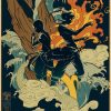Anime The Last Airbender Avatar Series Retro Canvas Painting Poster Aesthetic HD Print Wall Art Pictures 18 - Anime Posters Shop