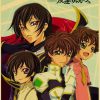 Code Geass Lelouch of The Rebellion Poster HD Print Painting Japanese Anime Kraft Paper Art Wall 6 - Anime Posters Shop