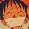 DLKKLB Anime Movie Poster One Piece Luffy Vintage Classic Home Simple Dormitory Cafe 51x36cm Wall Sticker 1 - Anime Posters Shop
