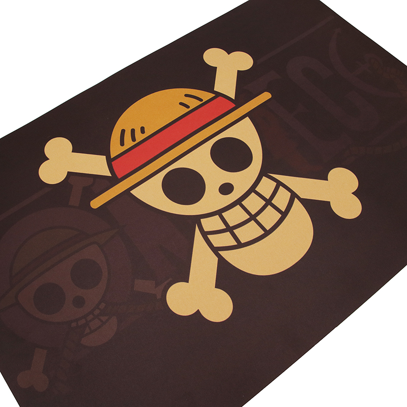 DLKKLB Classic Anime One Piece Poster Luffy Banner Kraft Paper Vintage Dormitory Home Decoration 50 5x35cm 1 - Anime Posters Shop