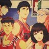 DLKKLB Comic Slam Dunk Basketball Vintage Kraft Paper Wall Sticker Bar Cafe Retro Poster Home Decorative 3 - Anime Posters Shop