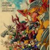 Digimon Adventure Poster Paintings Japan Anime Kraft Paper Classic Wall Art Prints Vintage Home Decor Birthday - Anime Posters Shop