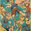 Digimon Adventure Poster Paintings Japan Anime Kraft Paper Classic Wall Art Prints Vintage Home Decor Birthday 26 - Anime Posters Shop