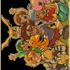 Digimon Adventure Poster Paintings Japan Anime Kraft Paper Classic Wall Art Prints Vintage Home Decor Birthday 5 - Anime Posters Shop