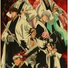 Hot Anime BLEACH Poster Retro Manga Kraft Paper Posters DIY Vintage Home Room Bar Cafe Decor 33 - Anime Posters Shop