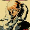 Hot Anime BLEACH Poster Retro Manga Kraft Paper Posters DIY Vintage Home Room Bar Cafe Decor 62 - Anime Posters Shop