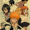 Hot Anime BLEACH Poster Retro Manga Kraft Paper Posters DIY Vintage Home Room Bar Cafe Decor 69 - Anime Posters Shop