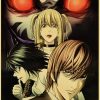 Hot Anime Death Note Posters Manga Ryuk Retro Kraft Paper Sticker Vintage Room Home Bar Cafe 14 - Anime Posters Shop