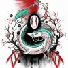 Japan Famous Cartoon Anime Spirited Away Character Quality Canvas Painting Posters Kids Room Living Wall Art 33 - Anime Posters Shop