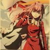 Japanese Anime DARLING in the FRANXX Retro Poster Decoration Bedroom Living Room Kraft Paper Poster High.jpg 640x640 22 - Anime Posters Shop