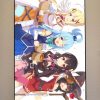 Japanese Anime Figure Hot Classic novel Konosuba Modern Art Home Wall Decoration Canvas Poster Aesthetics Kids 15 - Anime Posters Shop