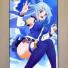 Japanese Anime Figure Hot Classic novel Konosuba Modern Art Home Wall Decoration Canvas Poster Aesthetics Kids 17 - Anime Posters Shop