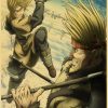 Japanese Anime Vinland Saga Poster Krafe Paper Printed Art Retro Painting Home Room Bar Fans Collection 23 - Anime Posters Shop