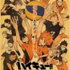 Japanese Cartoon Haikyuu Poster Volleyball Boy Art Painting Kraft Paper Manga Vintage Prints Wall Sticker for 29 - Anime Posters Shop