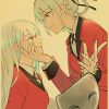 Kakegurui Retro Poster Japanese Anime Poster Decoration Bedroom Living Room Kraft Paper Poster High Quality Wall 24 - Anime Posters Shop