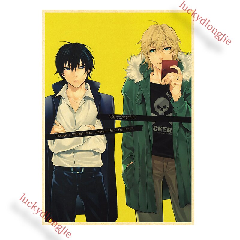 Katekyo Hitman Reborn Poster Anime Wall Vintage Kraft Paper Posters Decor For Home Room Pictur And 14 - Anime Posters Shop