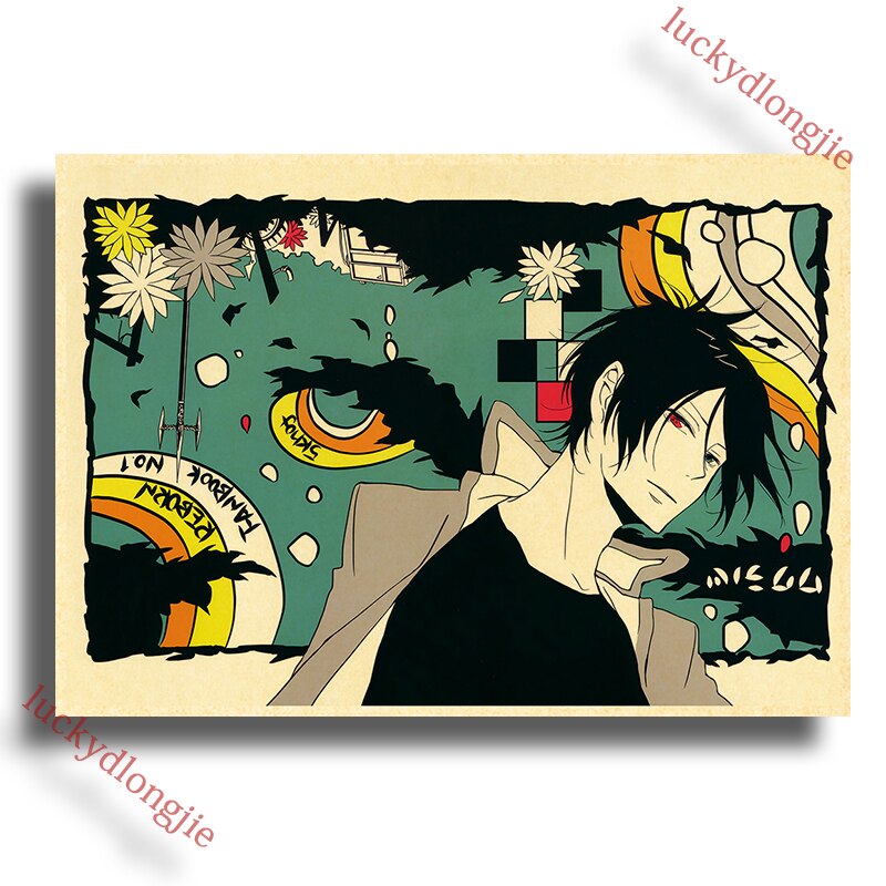 Katekyo Hitman Reborn Poster Anime Wall Vintage Kraft Paper Posters Decor For Home Room Pictur And 30 - Anime Posters Shop