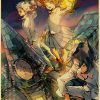 Painting Retro Poster Prints Anime The Promised Neverland Yakusoku No Neverland Norman kraft paper Wall Picture 4 - Anime Posters Shop