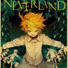 Painting Retro Poster Prints Anime The Promised Neverland Yakusoku No Neverland Norman kraft paper Wall Picture 6 - Anime Posters Shop