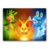 Posters Anime Pok mon Peripheral Art Introduction To Card Properties Canvas Painting Mewtwo Eevee Cartoon Picture 36 - Anime Posters Shop