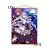 Redo of Healer Kaifuku Jutsushi no Yarinaoshi Flare Eve Reese Anime manga wall Poster solid wood 9 - Anime Posters Shop