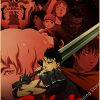 Retro Anime Berserk Posters Manga Griffith Guts Kraft Paper Prints Vintage Home Room Bar Cafe Aesthetic 6 - Anime Posters Shop