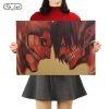 TIE LER Anime Attack on Titan Poster Kraft Paper Vintage Posters Home Room Art Wall Stickers - Anime Posters Shop