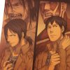 TIE LER Attack On Titan Japanese Cartoon Comic Style Kraft Paper Wall Stickers Bar Poster Decorative 2 - Anime Posters Shop