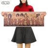 TIE LER Attack on Titan Character Collection Poster Classic Cartoon Anime Kraft Paper Wall Sticker Room - Anime Posters Shop