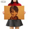 TIE LER Attack on Titan Classic Japanese Cartoon Comic Kraft Paper Wall Stickers Bar Poster Retro - Anime Posters Shop