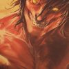 TIE LER Classic Japanese Anime Attack on Titan Poster Bar Home Decor Retro Kraft Paper Painting 3 - Anime Posters Shop