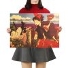 TIE LER Hayao Miyazaki Anime Movie Poster Cartoon Does Retro Nostalgia Kraft Paper Poster Cafe Bar 19 - Anime Posters Shop