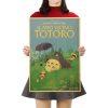 TIE LER Hayao Miyazaki Anime Movie Poster Cartoon Does Retro Nostalgia Kraft Paper Poster Cafe Bar 3 - Anime Posters Shop