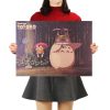 TIE LER Hayao Miyazaki Anime Movie Poster Cartoon Does Retro Nostalgia Kraft Paper Poster Cafe Bar 8 - Anime Posters Shop