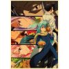 That Time I Got Reincarnated as a Slime Anime Poster Vintage Prints on Kraft Paper Home 8 - Anime Posters Shop