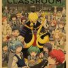 Vintage Anime Assassination Classroom Posters Kraft Paper Print Poster Wall Art Decor Modern Home Room Bar - Anime Posters Shop