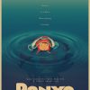 Vintage Posters Ponyo On The Cliff Hayao Miyazaki Poster Home Decor Wall Sticker Retro Decorative Painting 16 - Anime Posters Shop