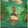 Vintage Posters Ponyo On The Cliff Hayao Miyazaki Poster Home Decor Wall Sticker Retro Decorative Painting 5 - Anime Posters Shop
