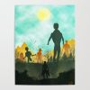 attack on titan silhouette2421589 posters - Anime Posters Shop