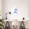 ayanami rei neon genesis evangelion watercolor print posters 1 - Anime Posters Shop