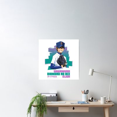 Sawamura Eijun - Diamond No Ace Poster Official Anime Posters Merch