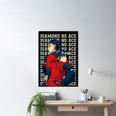 Ace Of Diamond: Best Pitcher Battery Sawamura And Miyuki Poster Official Anime Posters Merch