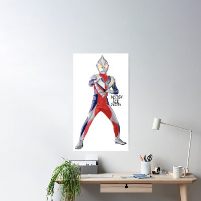 Ultraman Tiga - Redraw Poster Official Anime Posters Merch